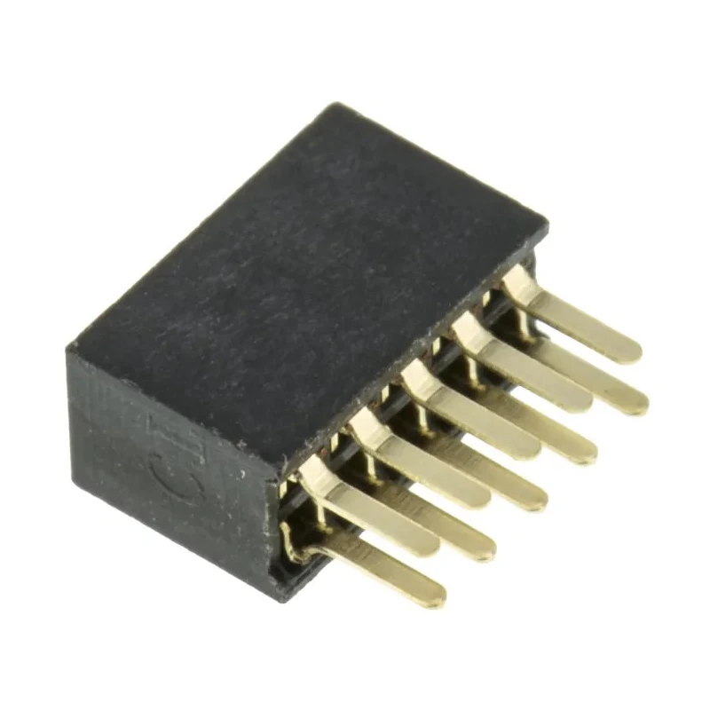 HARWIN M50 Series Straight Through Hole PCB Socket 10-Contact 2 Row 1.27 mm Pitch Nylon Housing Solder M50-3000545