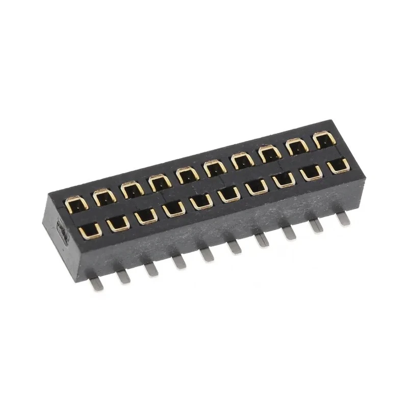 HARWIN M50 Series Straight Surface PCB Socket, 20-Contact, 2 Row, 1.27 mm Pitch Solder M50-3151042