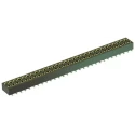 HARWIN M50 Series Straight Surface PCB Socket, 50-Contact, 2 Row, 1.27 mm Pitch, 12A, Nylon Housing, Gold Plated M50-3152542