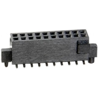 HARWIN M50 Series Straight Surface PCB Socket 10-Contact 2 Row 1.27 mm Pitch Solder M50-4300545