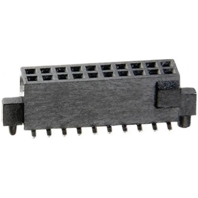 HARWIN M50 Series Straight Surface PCB Socket 10-Contact 2 Row 1.27 mm Pitch Solder M50-4300545