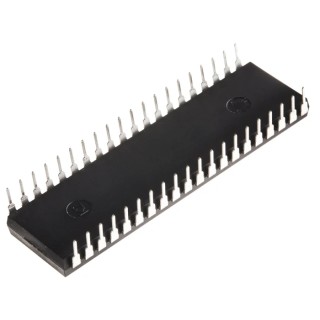 Microchip 8 bit PIC18F Microcontroller 40 MHz, 1.024 kB Program Memory, 64 kB FLASH, 40-Pin PDIP PIC18F4680-I/P