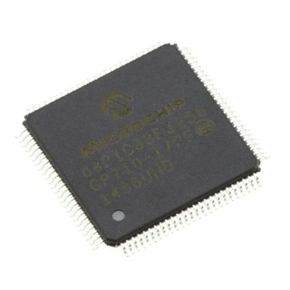 Microchip 16 bit Digital Signal Processor 40 MIPS 256kB FLASH 100-Pin TQFP DSPIC33FJ256GP710-I/PF