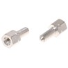 TE Connectivity AMPLIMITE Series Female Screw Lock for D-Sub Connector 829261-6