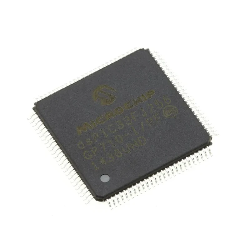 Microchip 16 bit Digital Signal Processor 40 MIPS 256kB FLASH 100-Pin TQFP DSPIC33FJ256GP710-I/PF