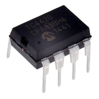 Microchip MOSFET Gate Driver 6A Output Current 8-Pin PDIP Package 18-20V Supply Voltage TC4420CPA
