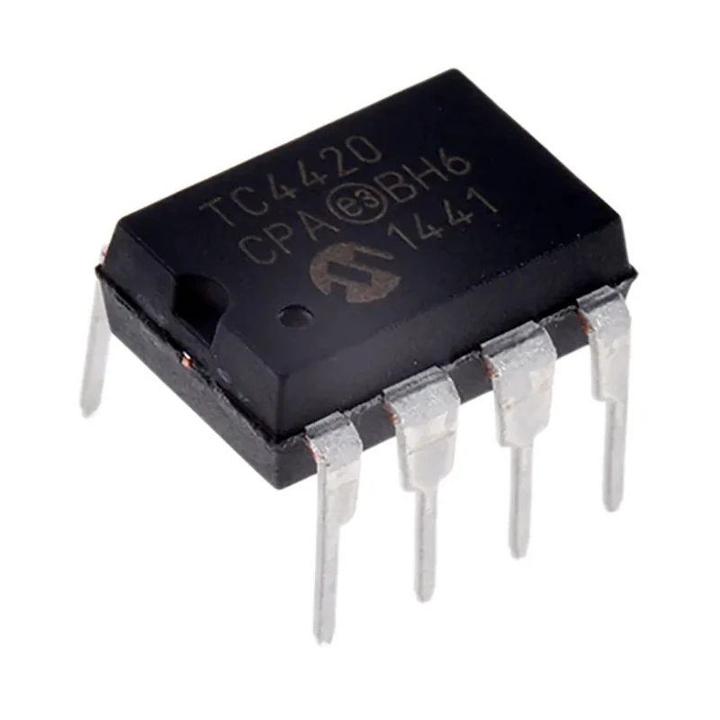 Microchip MOSFET Gate Driver 6A Output Current 8-Pin PDIP Package 18-20V Supply Voltage TC4420CPA