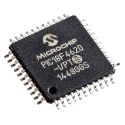 Microchip 8-bit PIC18F Microcontroller, 40 MHz CPU Speed, 64 kB Flash, 1.024 kB Program Memory, 44-Pin TQFP PIC18F4620-I/PT