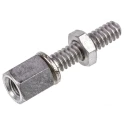TE Connectivity AMPLIMITE Series Jackscrew Female Accessory for AMPLIMITE HDP and HDF D-Sub Connectors 1-1437012-0