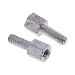 TE Connectivity AMPLIMITE Series Female Steel Screw Lock for D-Sub Connector 167501-2
