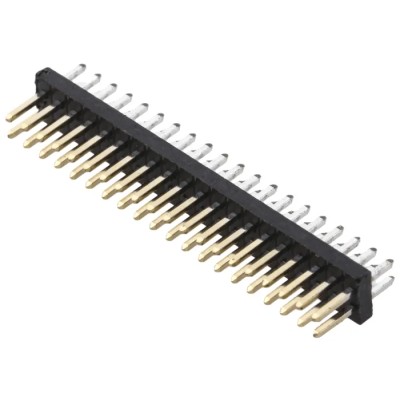 HARWIN Archer M50 Series Straight Through Hole Pin Header, 40 Contacts, 1.27 mm Pitch, 2 Row, Unshrouded M50-3502042