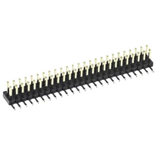 HARWIN Archer M50 Series Straight Surface Pin Header 50 Contacts 1.27 mm Pitch 2 Row Unshrouded M50-3602542