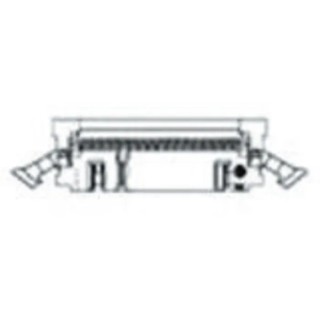 TE Connectivity 50-Way IDC Connector Male for Cable, 2 Row 1-111506-4