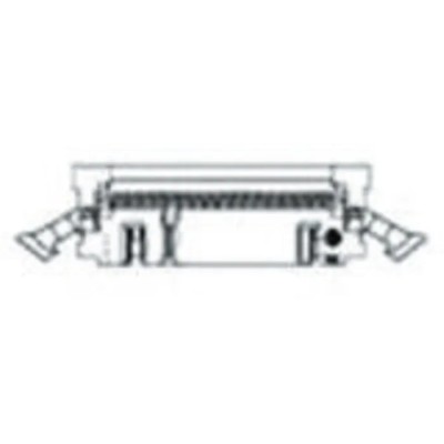 TE Connectivity 50-Way IDC Connector Male for Cable, 2 Row 1-111506-4