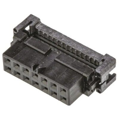 TE Connectivity 14-Way IDC Connector Female for Cable, 2 Row 1-111623-9