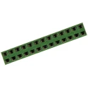 TE Connectivity AMPMODU HV100 Series 26-Contact 2 Row 2.54 mm Pitch Straight Through Hole PCB Socket HV100