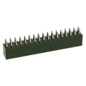 TE Connectivity AMPMODU HV100 Series 34-Contact 2 Row 2.54 mm Pitch Straight Through Hole PCB Socket HV100
