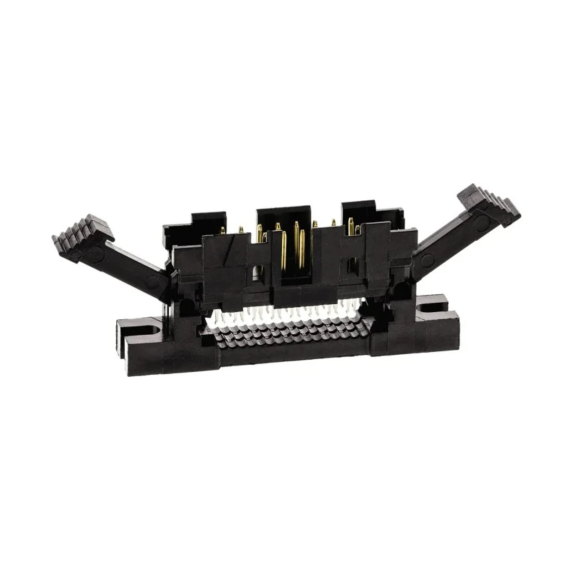 TE Connectivity 16-Way IDC Connector Male Panel Mount 2-Row AMP-LATCH 1A 250V AC 1-111506-8