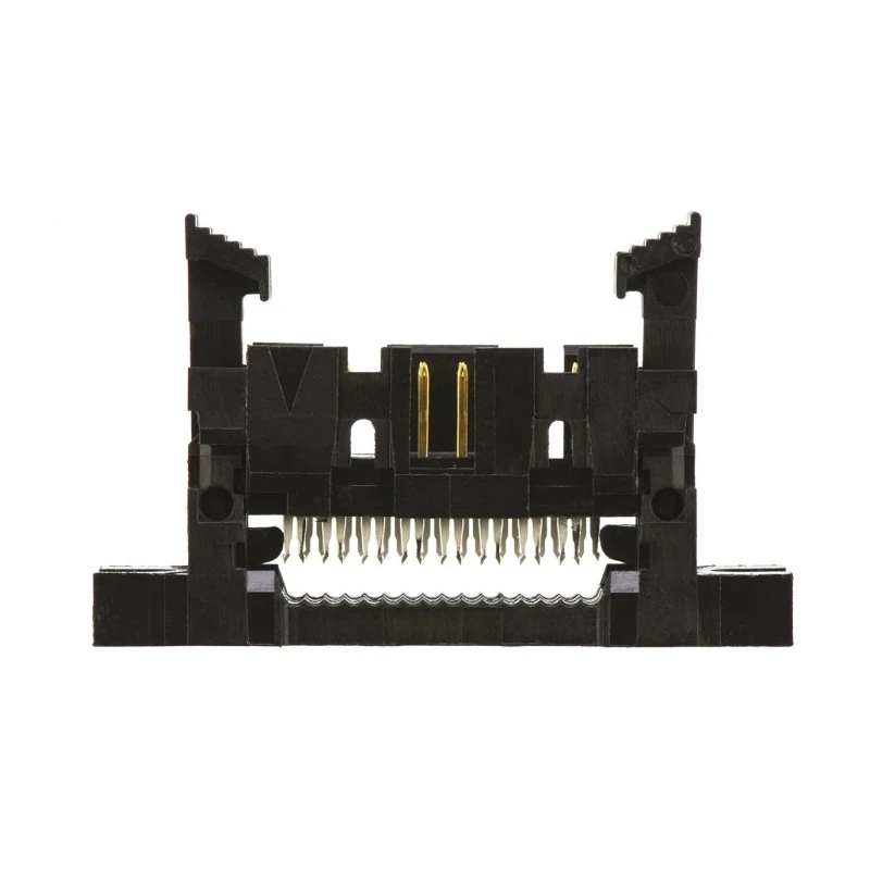TE Connectivity 16-Way IDC Connector Male Panel Mount 2-Row AMP-LATCH 1A 250V AC 1-111506-8