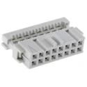 TE Connectivity 16-Way IDC Connector Female for Cable, 2 Row 1-215882-6