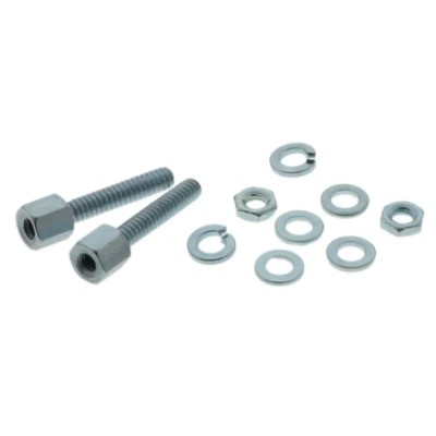 TE Connectivity AMPLIMITE Series Female Steel Screw Lock for Use With D-Sub Connector 5207719-3