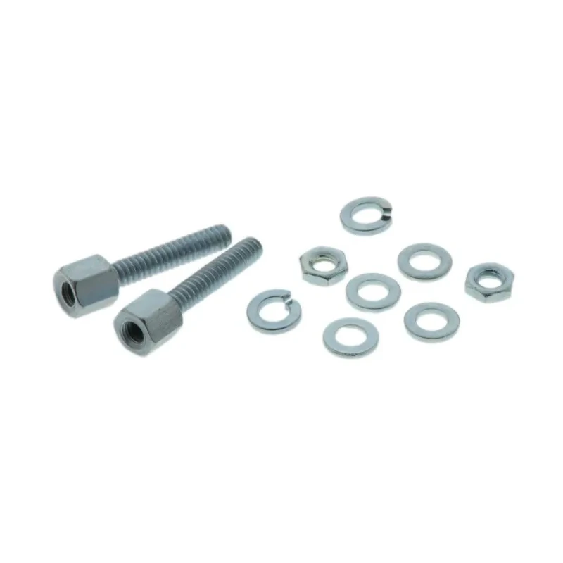 TE Connectivity AMPLIMITE Series Female Steel Screw Lock for Use With D-Sub Connector 5207719-3