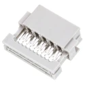TE Connectivity 10-Way IDC Connector Female for Cable, 2 Row, 1000V, AMP-LATCH Series 1-215882-0