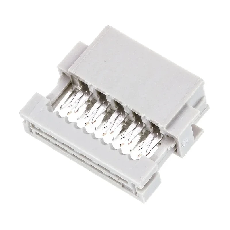 TE Connectivity 10-Way IDC Connector Female for Cable, 2 Row, 1000V, AMP-LATCH Series 1-215882-0