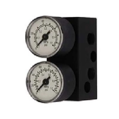 Siemens G 1/4 Pressure Gauge Aluminium Case Back Entry SIPART PS2 Series 6DR4004-1M