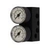 Siemens G 1/4 Pressure Gauge Aluminium Case Back Entry SIPART PS2 Series 6DR4004-1M