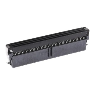TE Connectivity 80-Way IDC Connector Female for Cable, 2 Row 3-111196-3