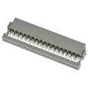 TE Connectivity 34-Way IDC Connector Female for Cable, 2 Row, 1A, 1000V, Gold over Nickel Plating 3-215911-4