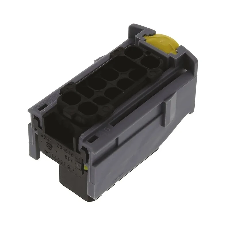 TE Connectivity AMP MCP 1.5/2.8 Female Automotive Connector 5 mm Pitch 12 Way 2 Row Straight 284848-1