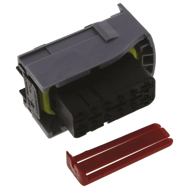 TE Connectivity AMP MCP 1.5/2.8 Female Automotive Connector 5 mm Pitch 12 Way 2 Row Straight 284848-1