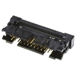 TE Connectivity 26-Way IDC Connector Male for Cable, 2 Row, 2-111446-0