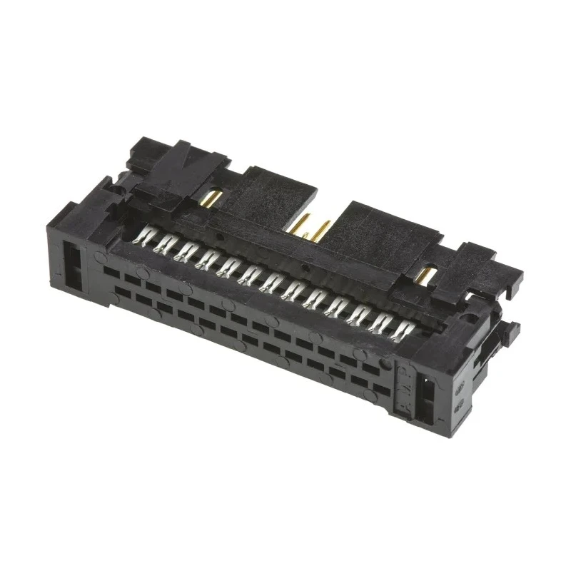 TE Connectivity 26-Way IDC Connector Male for Cable, 2 Row, 2-111446-0