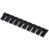 TE Connectivity AMPMODU Shunt Straight Female Black Open Top 2 Way 1 Row 2.54 mm Pitch 2-382811-1