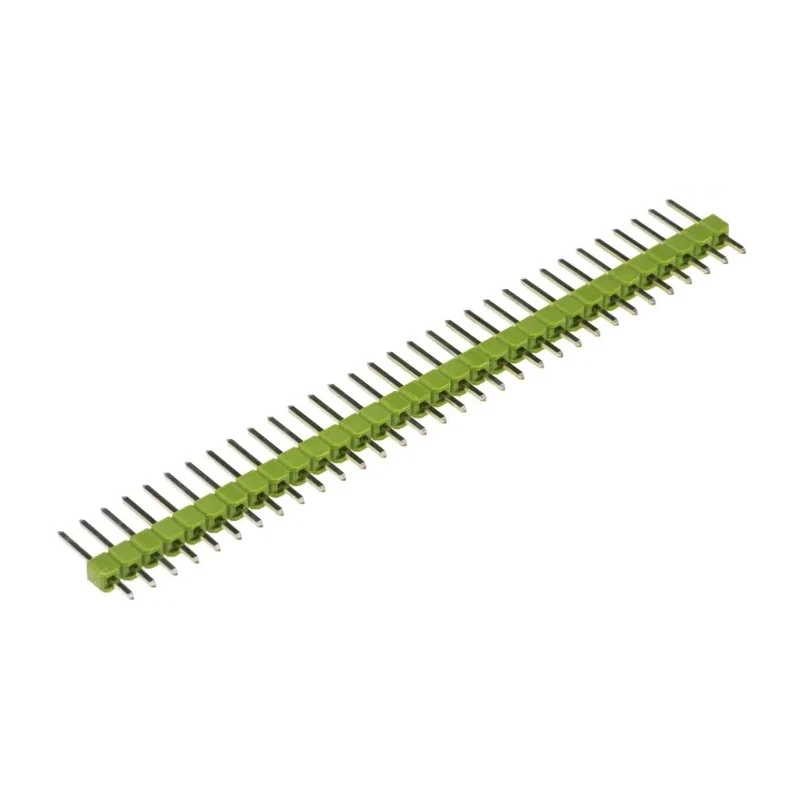 TE Connectivity AMPMODU MOD II Series Straight Through Hole Pin Header 32 Contacts 2.54mm Pitch 1 Row Unshrouded 3-826936-2