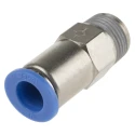 RS PRO Pneumatic Non Return Valve with 990 kPa Maximum Operating Pressure, Threaded Inlet Male R Connection 144-2699