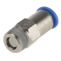 RS PRO Pneumatic Non Return Valve with 990 kPa Maximum Operating Pressure, Threaded Inlet Male R Connection 144-2699