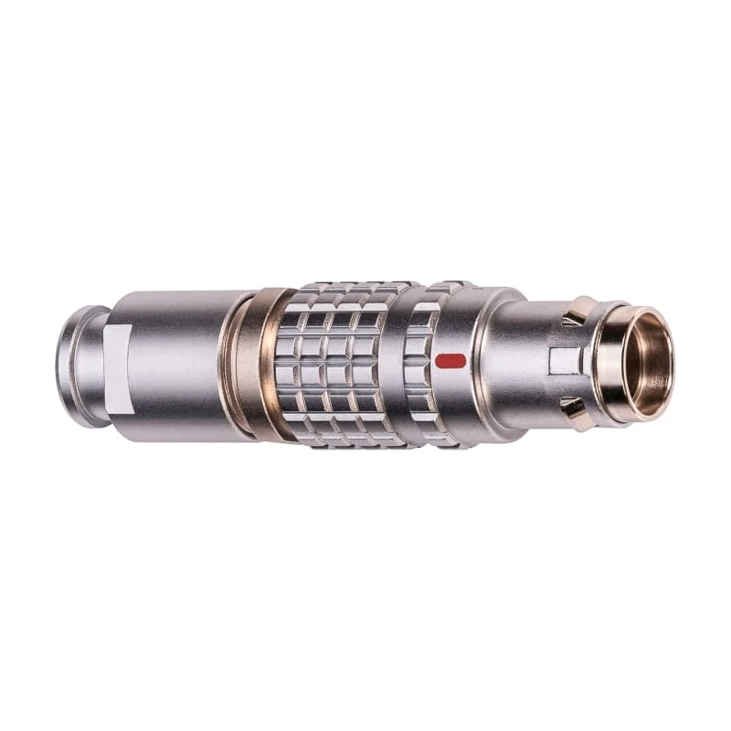 LEMO Circular Connector, 14 Contacts, Cable Mount, Standard Size, Plug Male, IP68, Brass Housing, Series FGG.1T.314.CLAC60Z