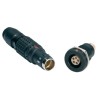LEMO Circular Connector 4 Contacts Panel Mount Socket Male IP68 TT Series HGG.TT.304.CLLPV