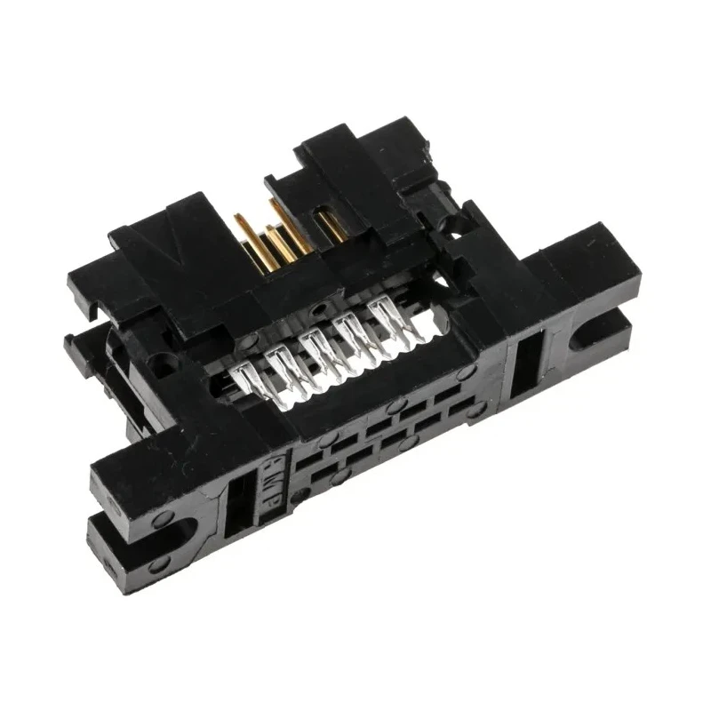 TE Connectivity 10-Way IDC Connector Male for Cable, 2 Row, 250V AC, 1A Current, AMP-LATCH Series 5111448-1