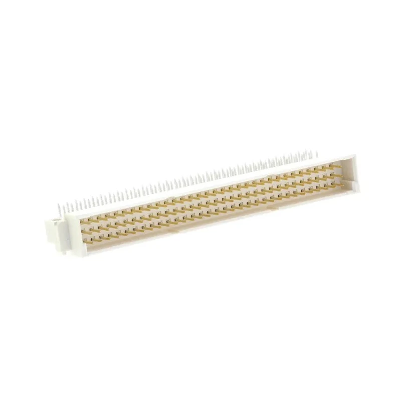 TE Connectivity Eurocard DIN 41612 Connector 96 Way 2.54 mm Pitch Through Hole Male 3 Row Type C/2 Solder Class C2 5650473-5