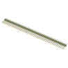 TE Connectivity AMPMODU MOD II Series Straight Through Hole Pin Header 50 Contacts 2.54 mm Pitch 1 Row Unshrouded 5-826648-0