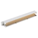 TE Connectivity Eurocard 96 Way 2.54 mm Pitch DIN 41612 Connector Through Hole Type C/2 Solder Class C2 3 Row Male 5650908-5