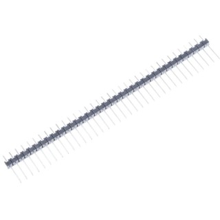 TE Connectivity AMPMODU MOD II Series Straight Through Hole Pin Header, 36 Contacts, 2.54 mm Pitch, 1 Row 8-146274-6