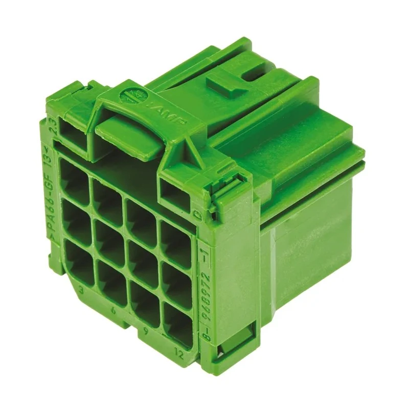 TE Connectivity AMP MCP 2.8 Female Automotive Connector, 5.5 mm Pitch, 12 Way, 3 Row Straight 8-968972-1