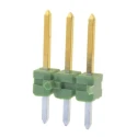 TE Connectivity AMPMODU MOD II Series Straight Through Hole Pin Header 3 Contact 2.54 mm Pitch 1 Row Unshrouded 825433-3