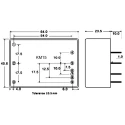 TDK-Lambda Switching Power Supply PCB Mount Dual Output 5 V DC 1.5 A 15 W 90-375 V AC/DC KMD15-55